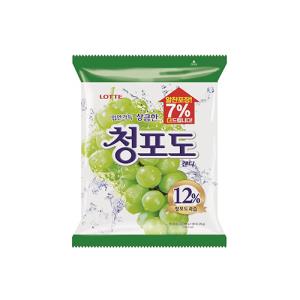 [롯데제과] 청포도캔디_323G